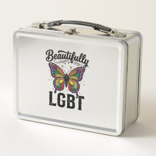 Lunch Box Magnifique Chemise LGBT Papillon Vintage Fierté_1