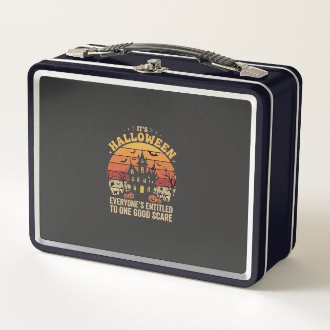 Lunch Box Maison Hantée Halloween Une Bonne Peur Design_1 (Devant)
