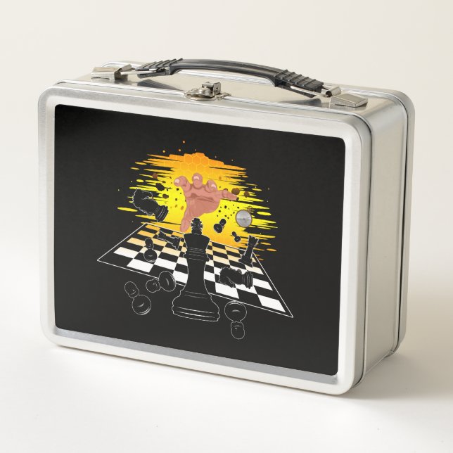 Lunch Box Maître d'échecs (Devant)
