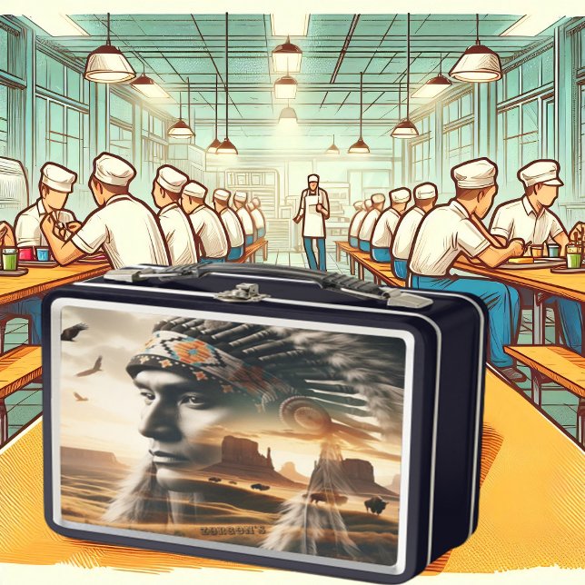 Lunch Box Majestic Sunset Warrior (Créateur téléchargé)