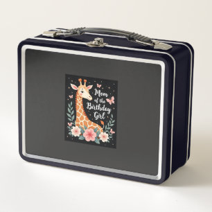 Lunch Box Maman girafe de la fille de l'anniversaire Famille