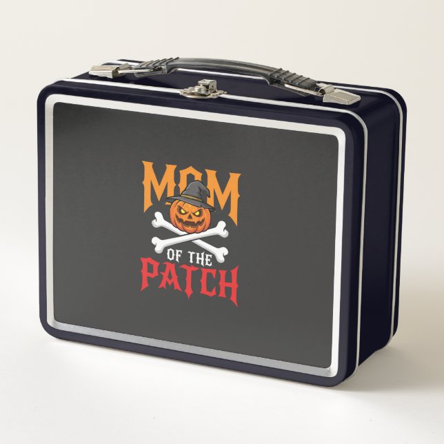 Lunch Box Maman Halloween de Patch Pumpkin Sorcière (Devant)