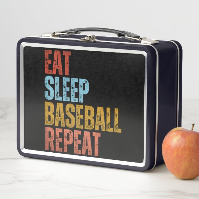 LUNCH BOX MANGER DORMIR BASEBALL RÉPÉTER (En situation)