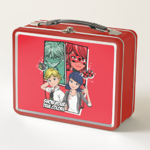 Lunch Box Marinette comique miqueuse & Adrien Véritables Cou