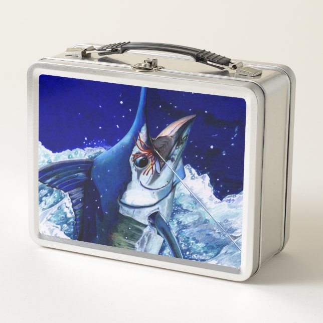 Lunch Box Marlin bleu (Devant)