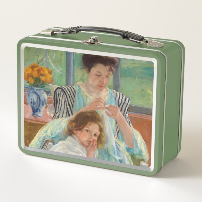 Lunch Box Mary Cassatt - Jeune Mère Cousant (Devant)