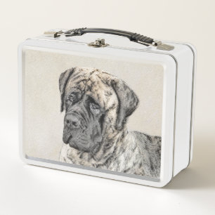 Lunch Box Mastiff anglais (Brindle) Peinture - Chien Art