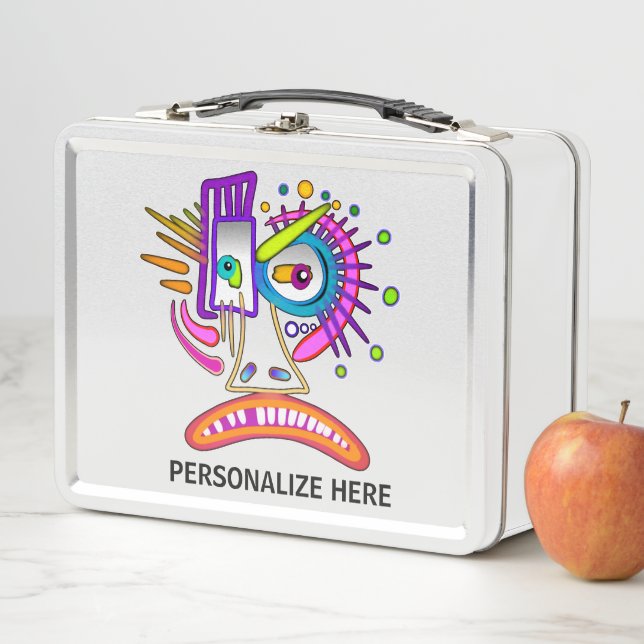 LUNCH BOX MÉÉMOGIE EMOJI DE TRIBAL FROWNIE (En situation)