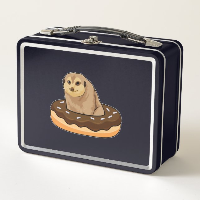 Lunch Box Meerkat avec Donut (Devant)