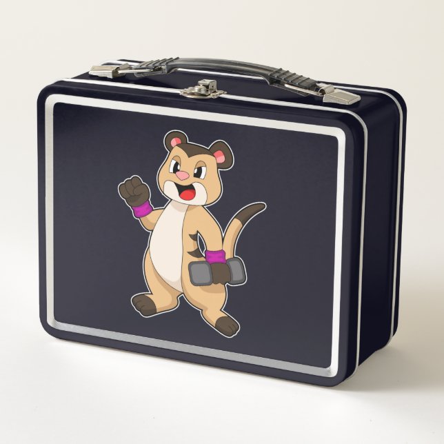 Lunch Box Meerkat avec Dumbbell (Devant)