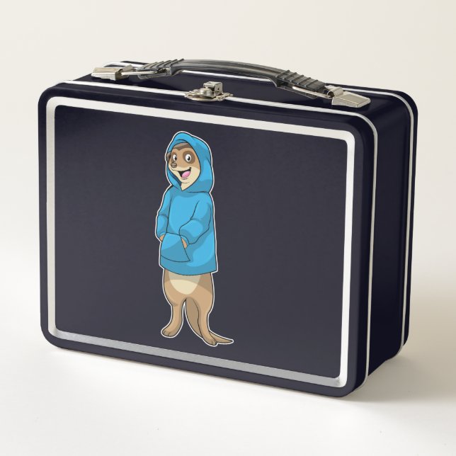 Lunch Box Meerkat avec Sweat - shirt à capuche (Devant)