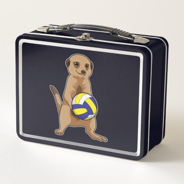 Lunch Box Meerkat avec volleyball (Devant)