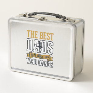Lunch Box Meilleurs papas ont des filles qui dansent Vintage
