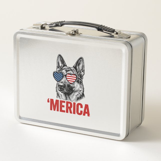 Lunch Box Merica Chemise de conception de lunettes de soleil (Devant)