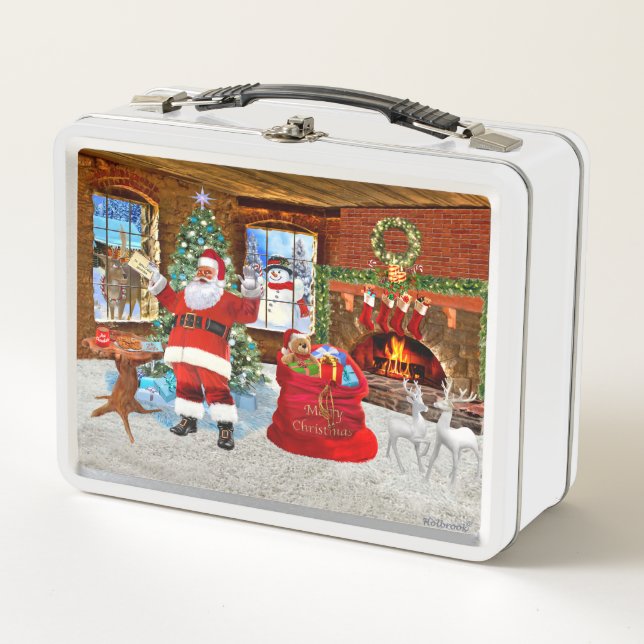 Lunch Box Merry Christmas from Santa (Devant)