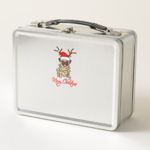 Lunch Box MERRY CHRISTMAS Propriétaire du CARLIN Vilain Noël