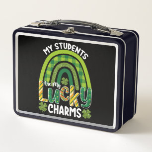 Lunch Box Mes étudiants sont mes charmes chanceux St Patrick