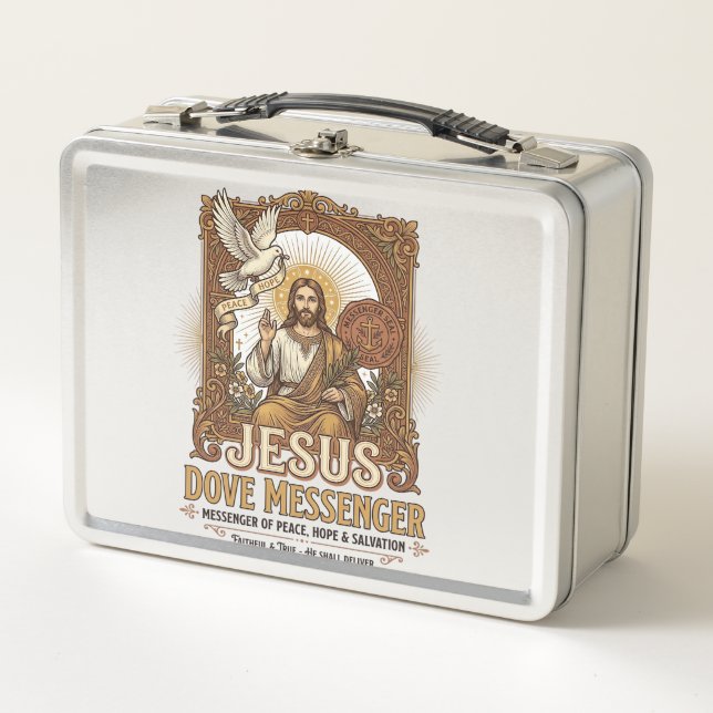 Lunch Box Messager Jésus Colombe Jésus Messager Jésus Colomb (Devant)