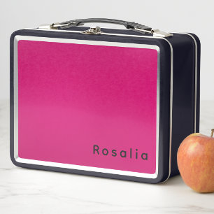 Lunch Box Mignon Rétro Rose Moderne Filles Enfants
