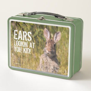 Lunch Box Mignonne et Curieux lapin de coton oriental