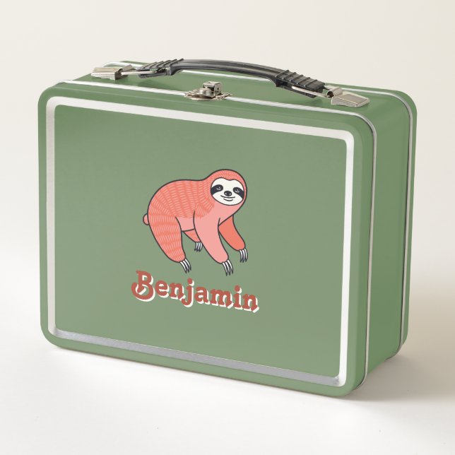Lunch Box Mignons enfants paresseux  (Devant)
