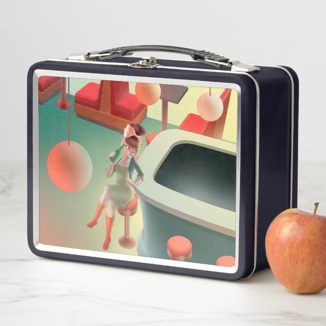 Lunch Box Miss Meow - Late Night Bar Series (En situation)