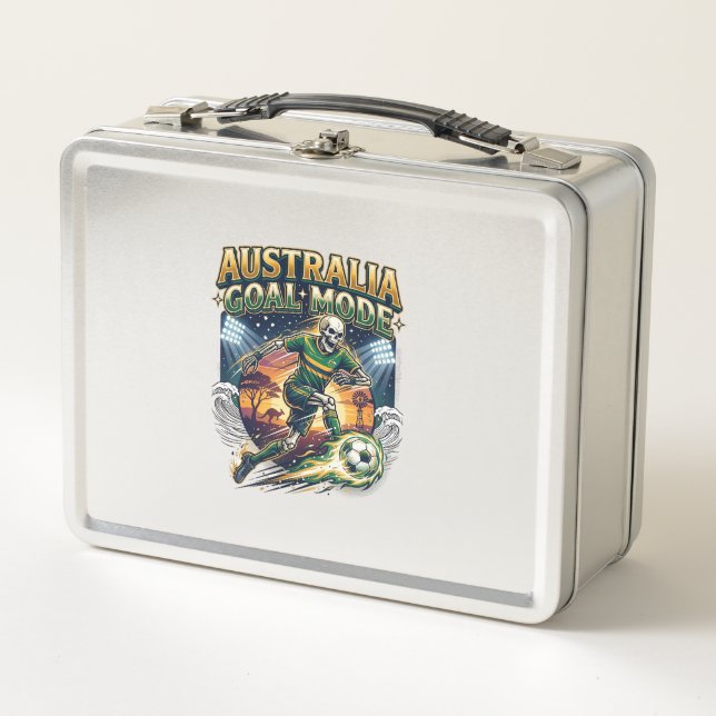 Lunch Box Mode squelette de frappeur de l'Australie Nations  (Devant)