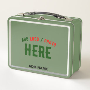LUNCH BOX MODERNE MODERNE PERSONNALISABLE VERT VÉRIFIÉ MARQU