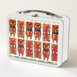 Lunch Box Mog Mog Tiki Guerrier Boîte à lunch