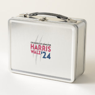 Lunch Box Moms de chats sans enfant pour Harris Walz ‘24