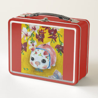 Lunch Box Mon Piggy Bank-pigp reggaepaining-Lunchbox en méta