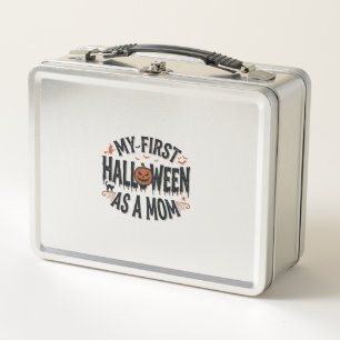 Lunch Box Mon premier Halloween en tant que maman Vintage Ha
