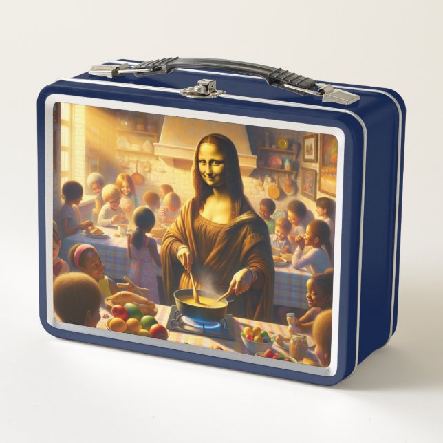 Lunch Box Mona with children (Devant)