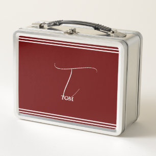 Lunch Box Monogramme Bourgogne