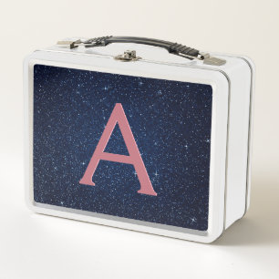 Lunch Box Monogramme de la Parties scintillant d'éclaboussur