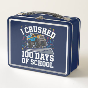 Lunch Box Monstre camion 100 jours d'école 100e jour d'école