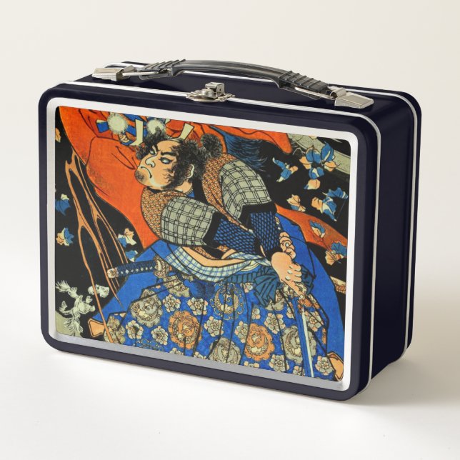 LUNCH BOX MONSTRE DE COMBAT SAMURAI (Devant)