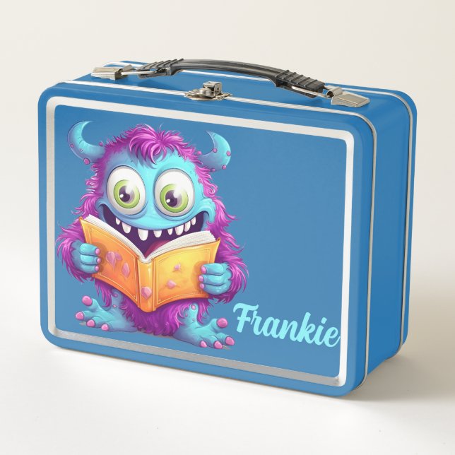Lunch Box Monstre Fairytale Personnaliser (Devant)