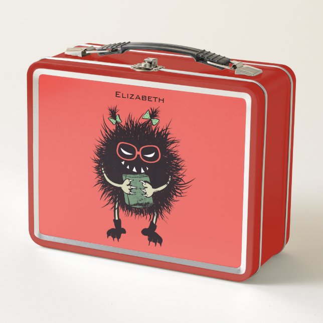 Lunch Box Monstre Lover du livre Goth (Devant)