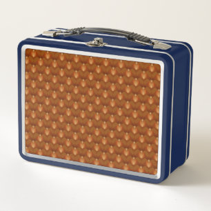 Lunch Box Motif Bohème Rétro dans le Style des Années 70