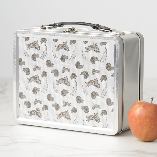 Lunch Box motif chats (En situation)