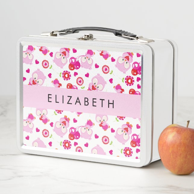 Lunch Box Motif De Chouettes, Chouettes Mignonnes, Chouettes (En situation)