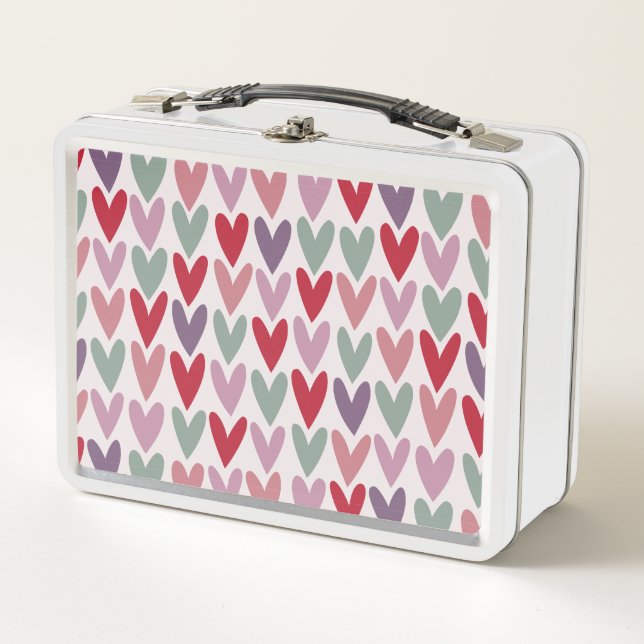 Lunch Box Motif de coeur 1 (Devant)