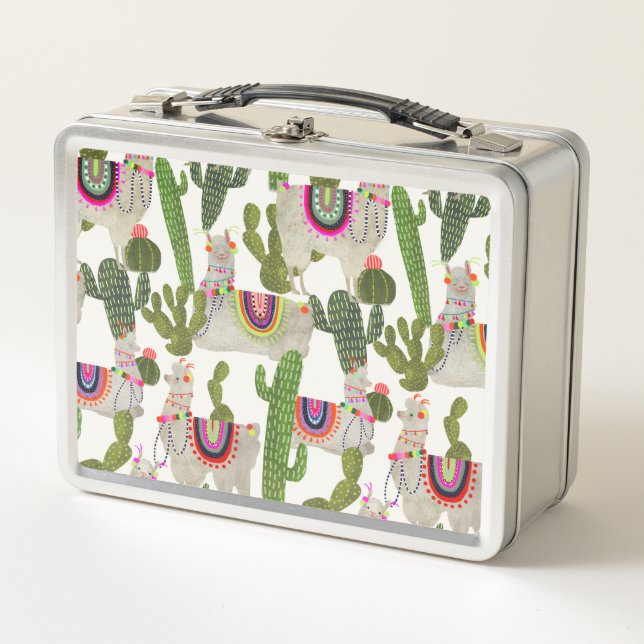 Lunch Box Motif de collection Llamarama (Devant)