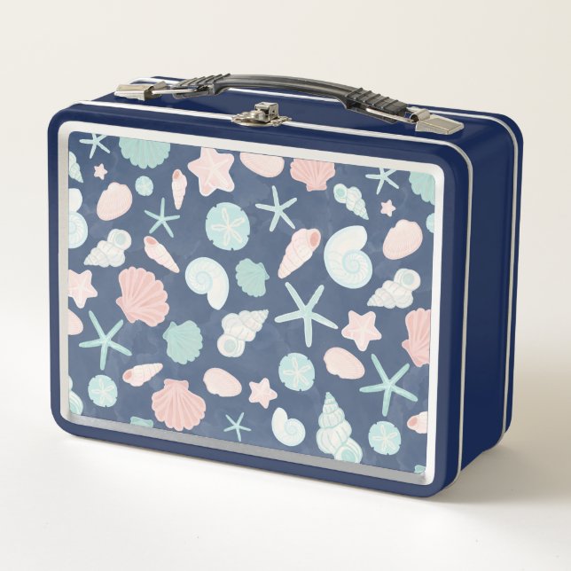 Lunch Box motif de coquillages (Devant)