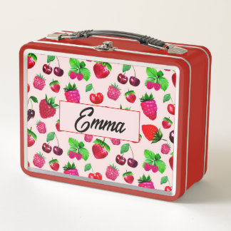 Lunch Box Motif de dinosaure mignon Monogramme personnalisé 