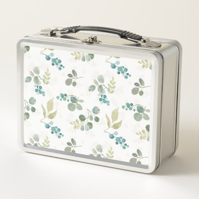 Lunch Box Motif de floraison de plaisir (Devant)
