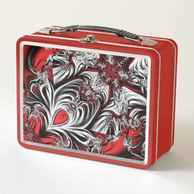 Lunch Box motif de Fractal (Devant)
