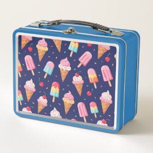 Lunch Box Motif de glace, popsicles et cerises