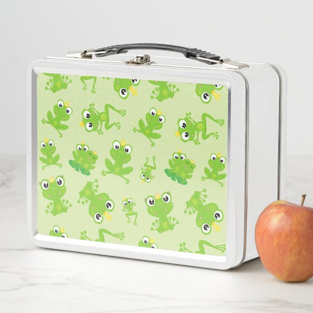 Lunch Box Motif de grenouille, Grenouilles mignonnes, Grenou (En situation)